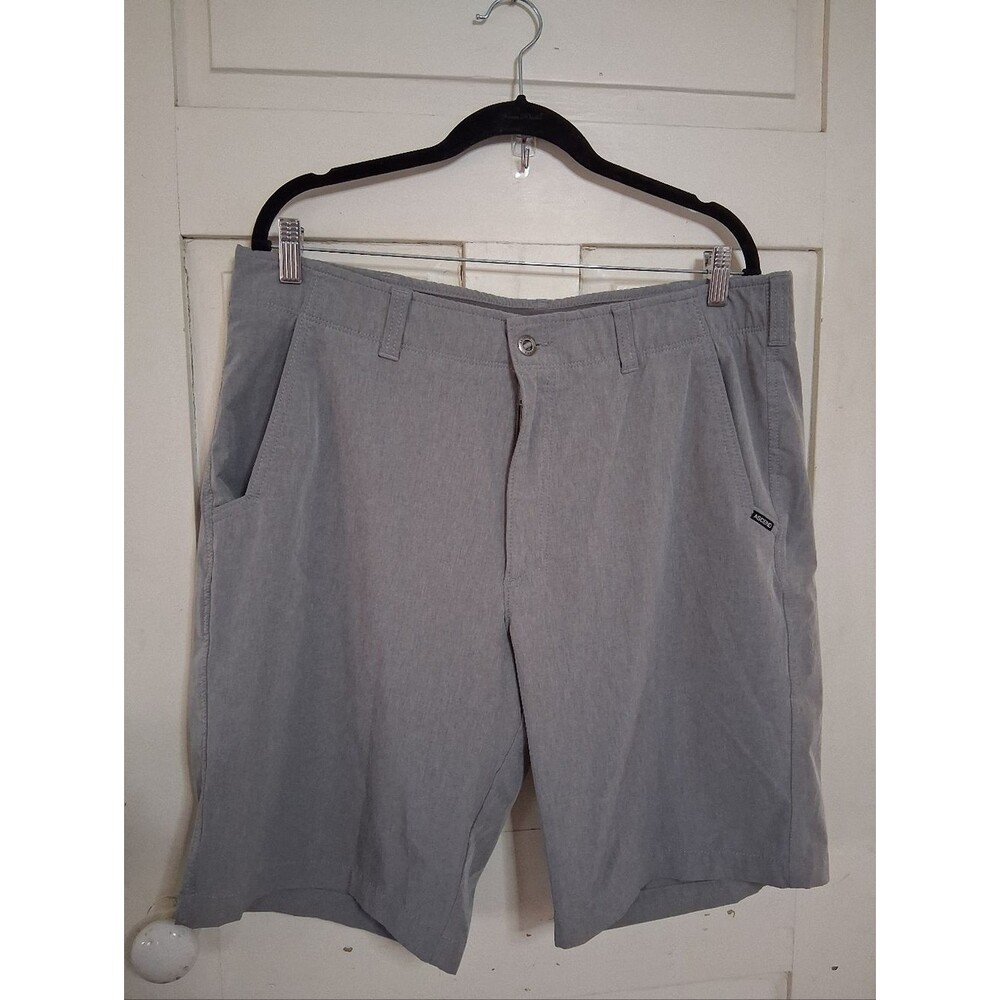 Ascend Light Gray Men's Athletic Fishing Hiking Golf Classic Shorts Sz 38 Waist